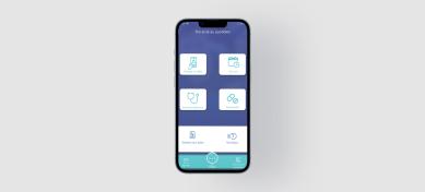 application acné patient