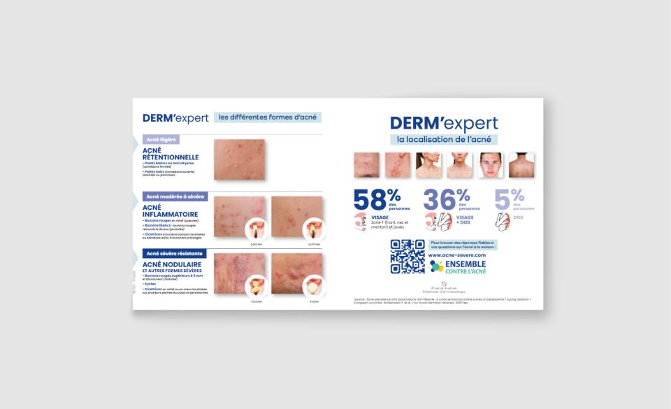 Les différentes formes d’acné brochure 