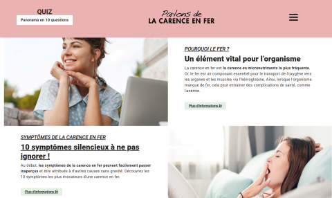Site parlons fer page d'accueil